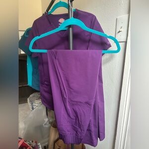 Dickies Purple Scrub Pants